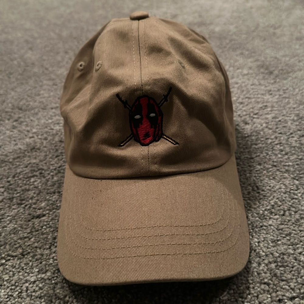 Custom Deadpool Embroidered Baseball Cap - image 1